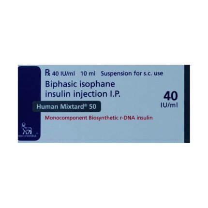 Buy HUMAN MIXTARD 50 INJECTION Online at Classic Medico