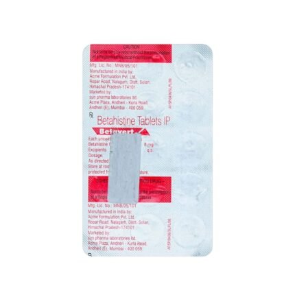 Buy BETAVERT 8 Online at Classic Medico