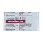 Buy ATORLIP 20 Online at Classic Medico
