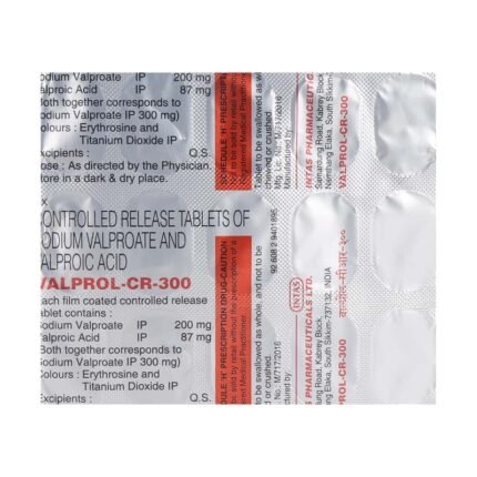 Buy VALPROL CR 300 Online at Classic Medico
