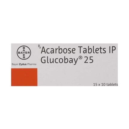 Buy GLUCOBAY 25 Online at Classic Medico