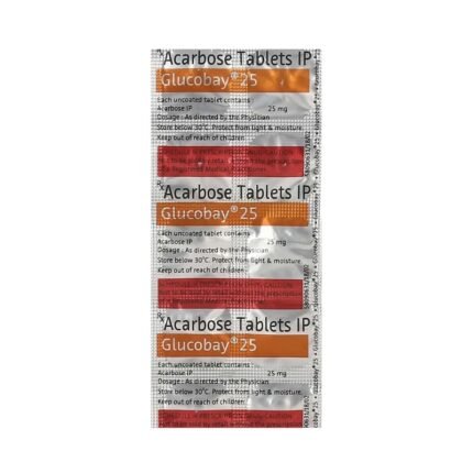 Buy GLUCOBAY 25 Online at Classic Medico