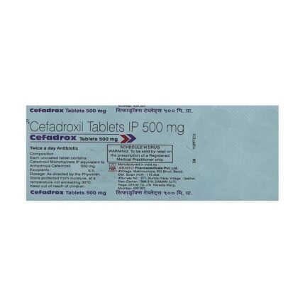 Buy CEFADROX 500 Online at Classic Medico