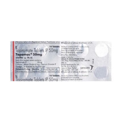 Buy TOPAMAC 50 Online at Classic Medico