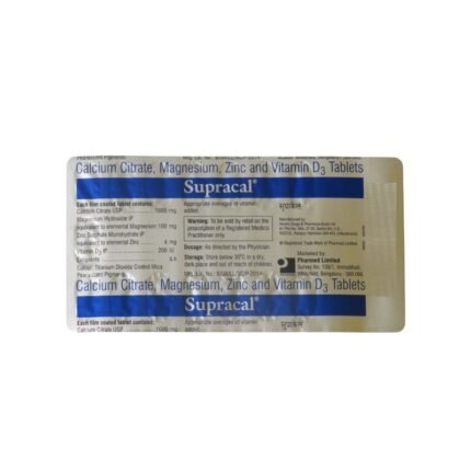 Buy SUPRACAL Online at Classic Medico
