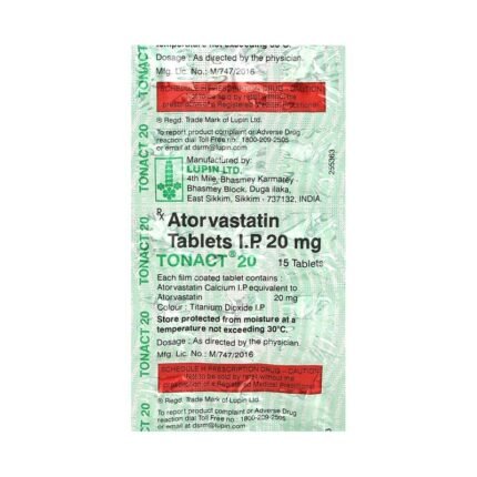 Buy TONACT 20 Online at Classic Medico