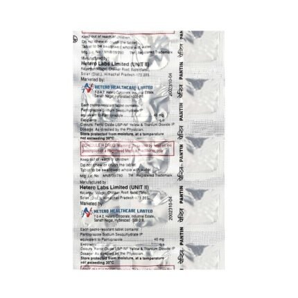 Buy PANTIN 40 Online at Classic Medico