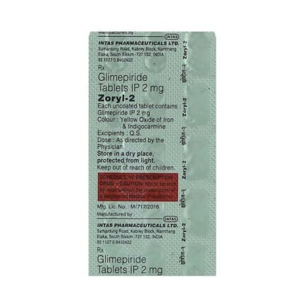 Buy ZORYL 2 Online at Classic Medico