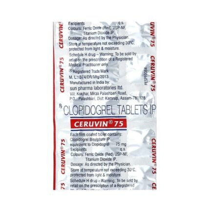 Buy CERUVIN 75 Online at Classic Medico
