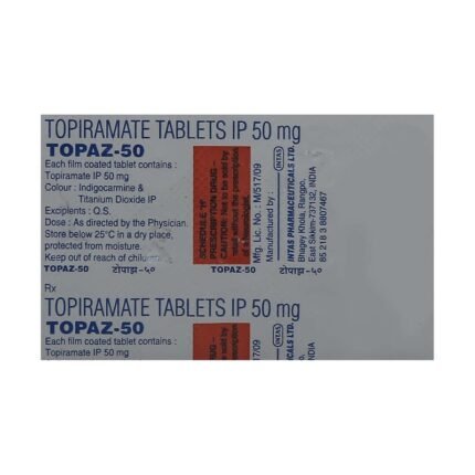 Buy TOPAZ 50 Online at Classic Medico