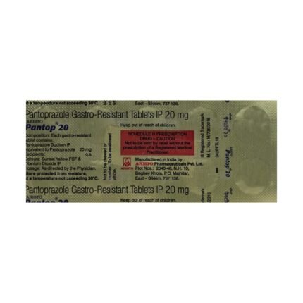 Buy PANTOP 20 Online at Classic Medico