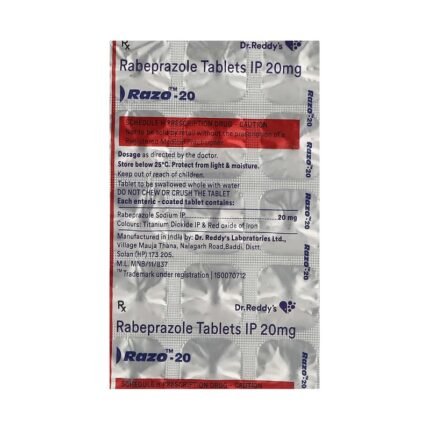 Buy RAZO 20 Online at Classic Medico