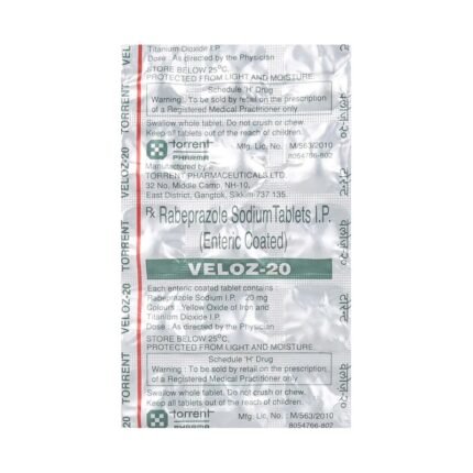 Buy VELOZ 20 Online at Classic Medico
