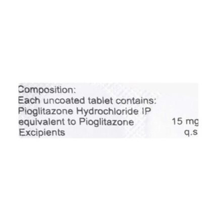 Buy PIOPAR 15 Online at Classic Medico
