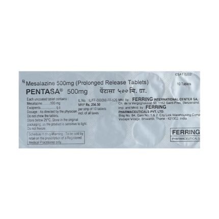 Buy PENTASA 500 Online at Classic Medico
