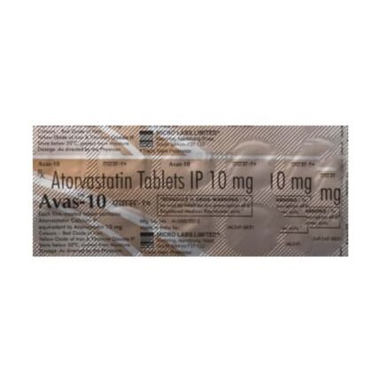 Buy AVAS 10 Online at Classic Medico