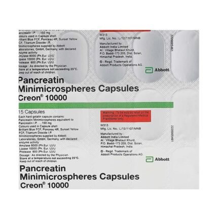 Buy CREON 10000 Online at Classic Medico