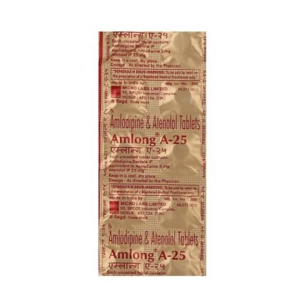 Buy AMLONG A 25 Online at Classic Medico