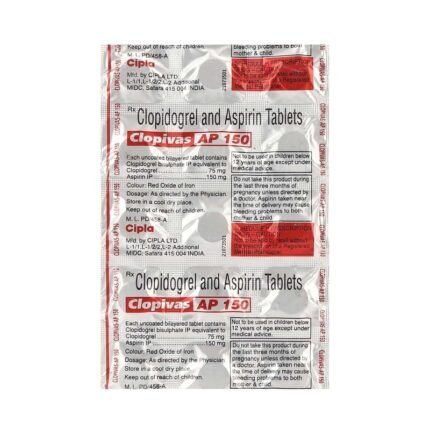 Buy CLOPIVAS AP 150 Online at Classic Medico