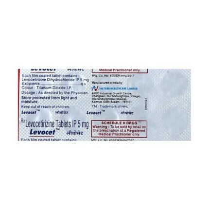 Buy LEVOCET 5 Online at Classic Medico