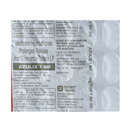 Buy AZULIX 1 MF Online at Classic Medico