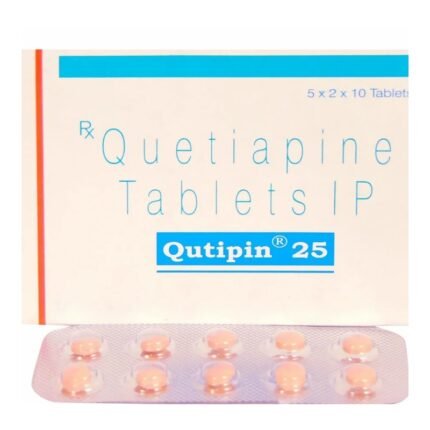 Buy QUTIPIN 25 Online at Classic Medico