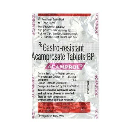 Buy ACAMPROL Online at Classic Medico