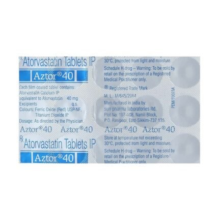 Buy AZTOR 40 Online at Classic Medico