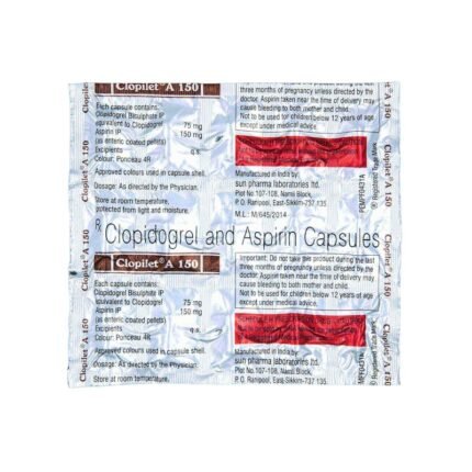 Buy CLOPILET A 150 Online at Classic Medico