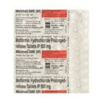 Buy MELMET SR 500 Online at Classic Medico