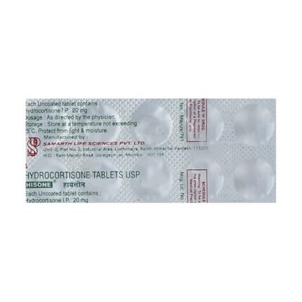 Buy HISONE 20 Online at Classic Medico
