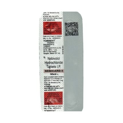Buy NEBICARD 5 Online at Classic Medico