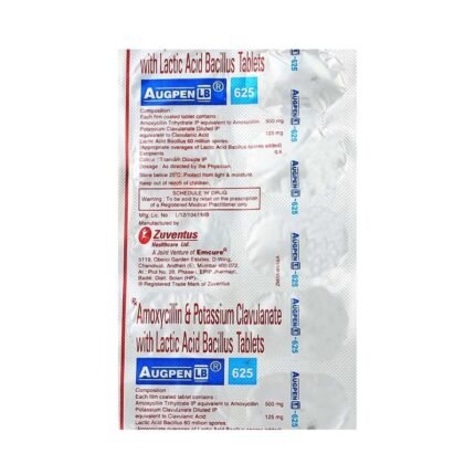 Buy AUGPEN LB 625 Online at Classic Medico