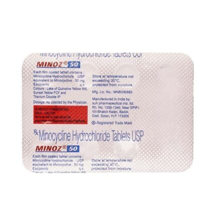 Buy MINOZ 50 Online at Classic Medico