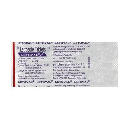 Buy LETOVAL Online at Classic Medico