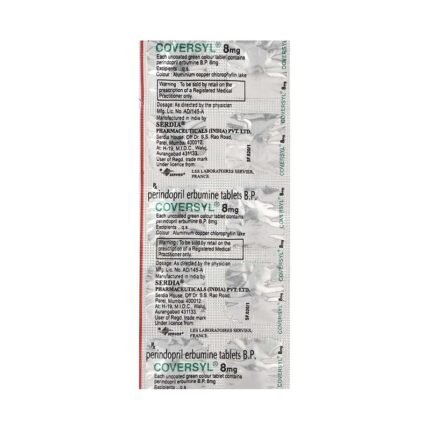 Buy COVERSYL 8 Online at Classic Medico