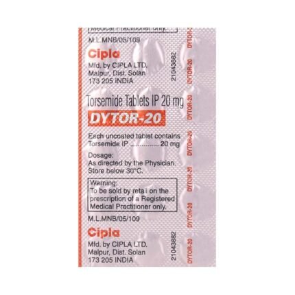 Buy DYTOR 20 Online at Classic Medico