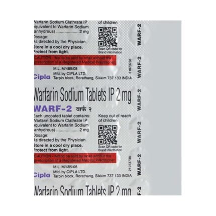 Buy WARF 2 Online at Classic Medico