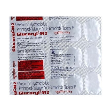Buy GLUCORYL M 2 Online at Classic Medico