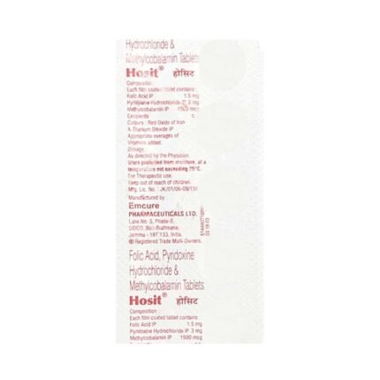 Buy HOSIT Online at Classic Medico