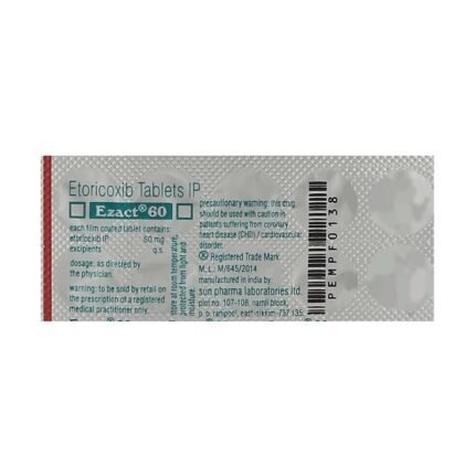Buy EZACT 60 Online at Classic Medico