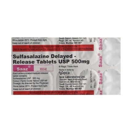 Buy SAAZ 500 Online at Classic Medico