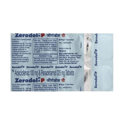 Buy ZERODOL P Online at Classic Medico