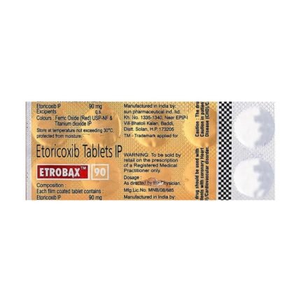 Buy ETROBAX 90 Online at Classic Medico