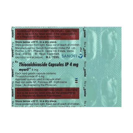 Buy MYORIL 4 Online at Classic Medico
