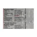 Buy SYLATE 500 Online at Classic Medico