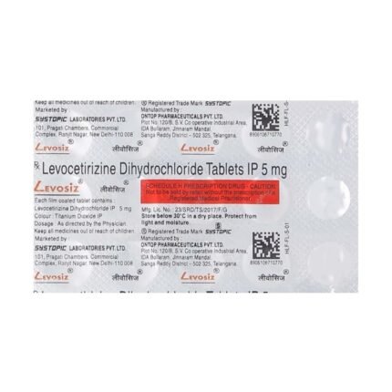 Buy LEVOSIZ Online at Classic Medico