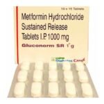 Buy GLUCONORM SR 1GM Online at Classic Medico