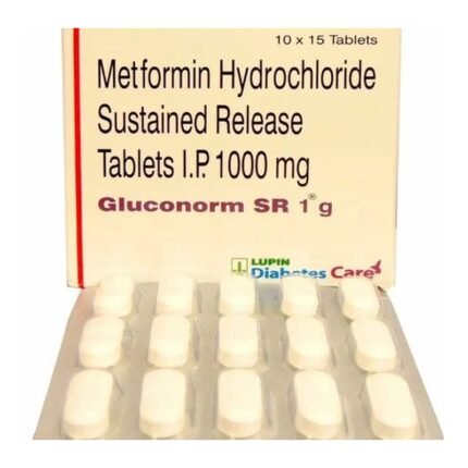 Buy GLUCONORM SR 1GM Online at Classic Medico