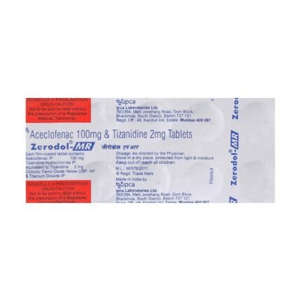 Buy ZERODOL MR Online at Classic Medico